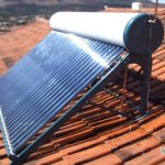 Aquecedor a vácuo acoplado - Instalado - SUN UP